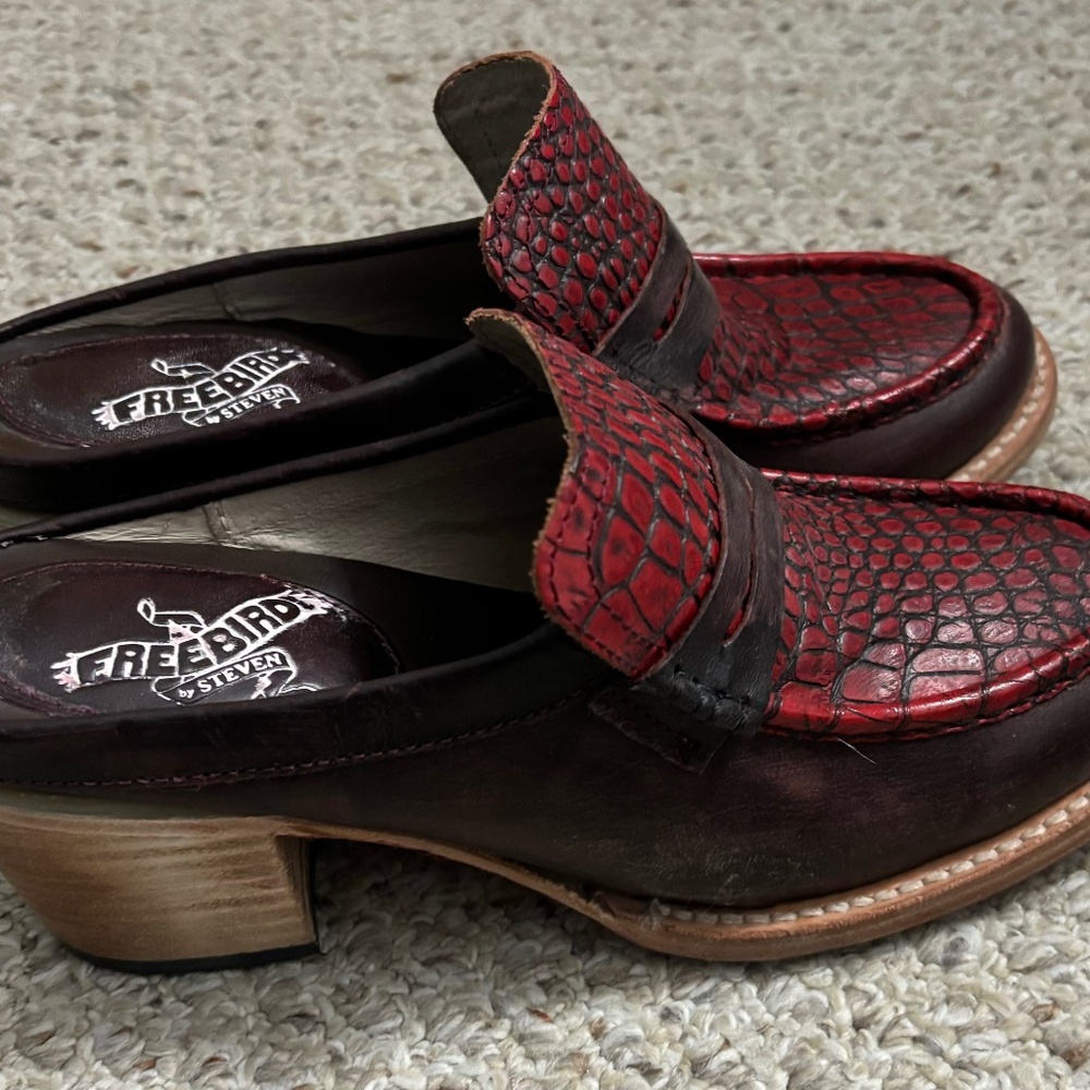 Freebird Collins (backless loafers)